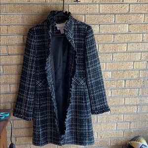 White House Black Market Over Coat